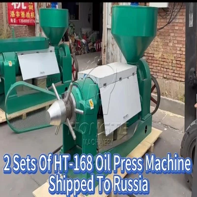 2 sady Model 168 Oil Press dodávaný do Ruska!